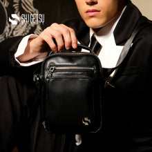 Load image into Gallery viewer, Shigetsu FUCHU Bag Leather Sling Bag For Men