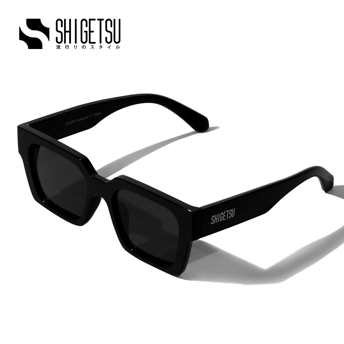 Shigetsu GINZA Sun Shield Glasses In Acetate Frame Summer Fashion Eyeglasses for Men UV400