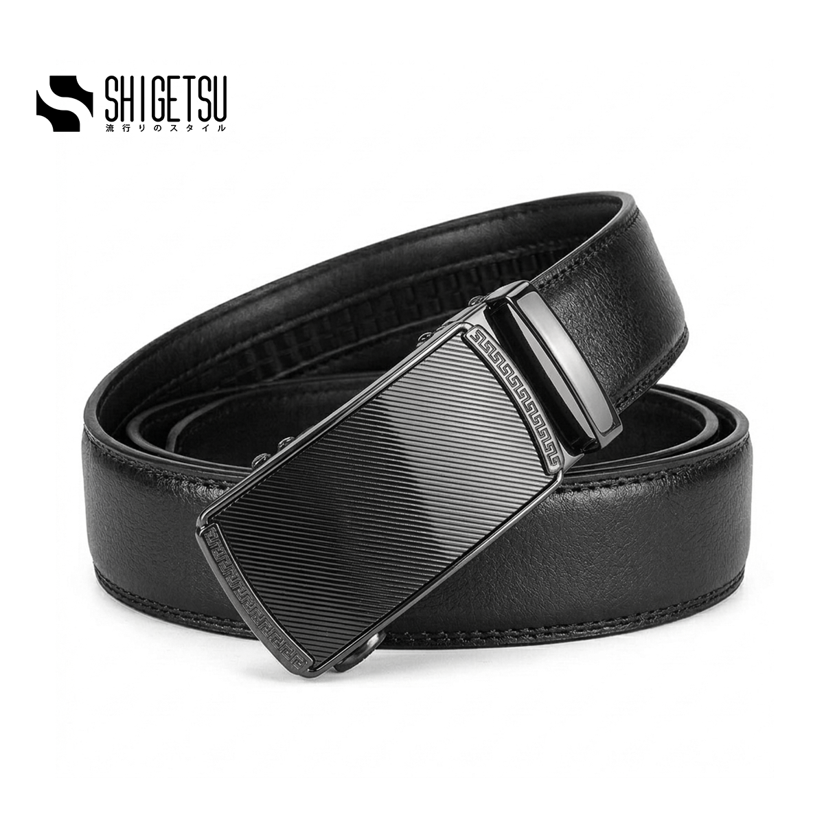 Shigetsu HAGANE Leather Belt Collection for Men