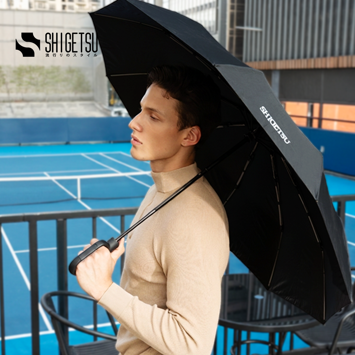 Shigetsu HOGO UV Sunscreen Automatic Umbrella Retractable Folding Umbrella