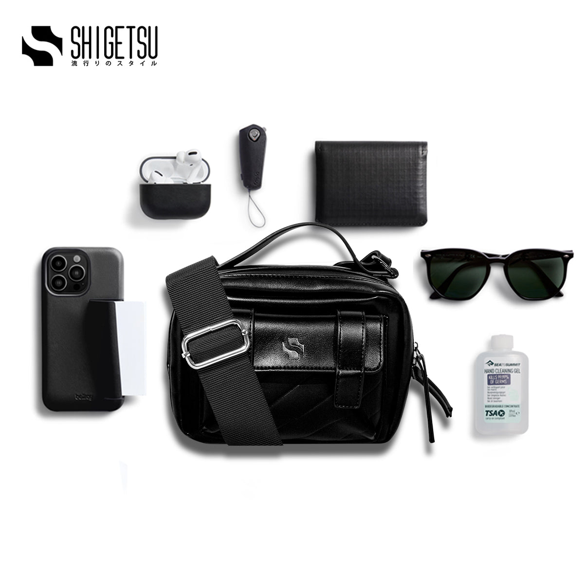 Shigetsu KUMAGAYA Bag Leather Sling bag