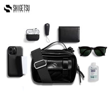 Load image into Gallery viewer, Shigetsu KUMAGAYA Bag Leather Sling bag