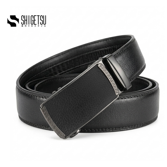 Shigetsu KUYAYAMI Leather Belt for Men