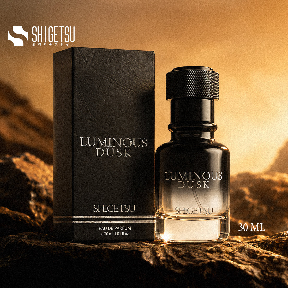 Shigetsu LUMINOUS DUSK 30ml Oil Based Perfume for Men