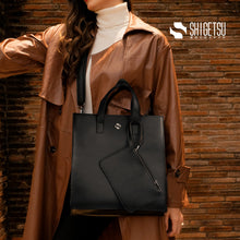 Load image into Gallery viewer, MITO Leather Tote Bag for School Men