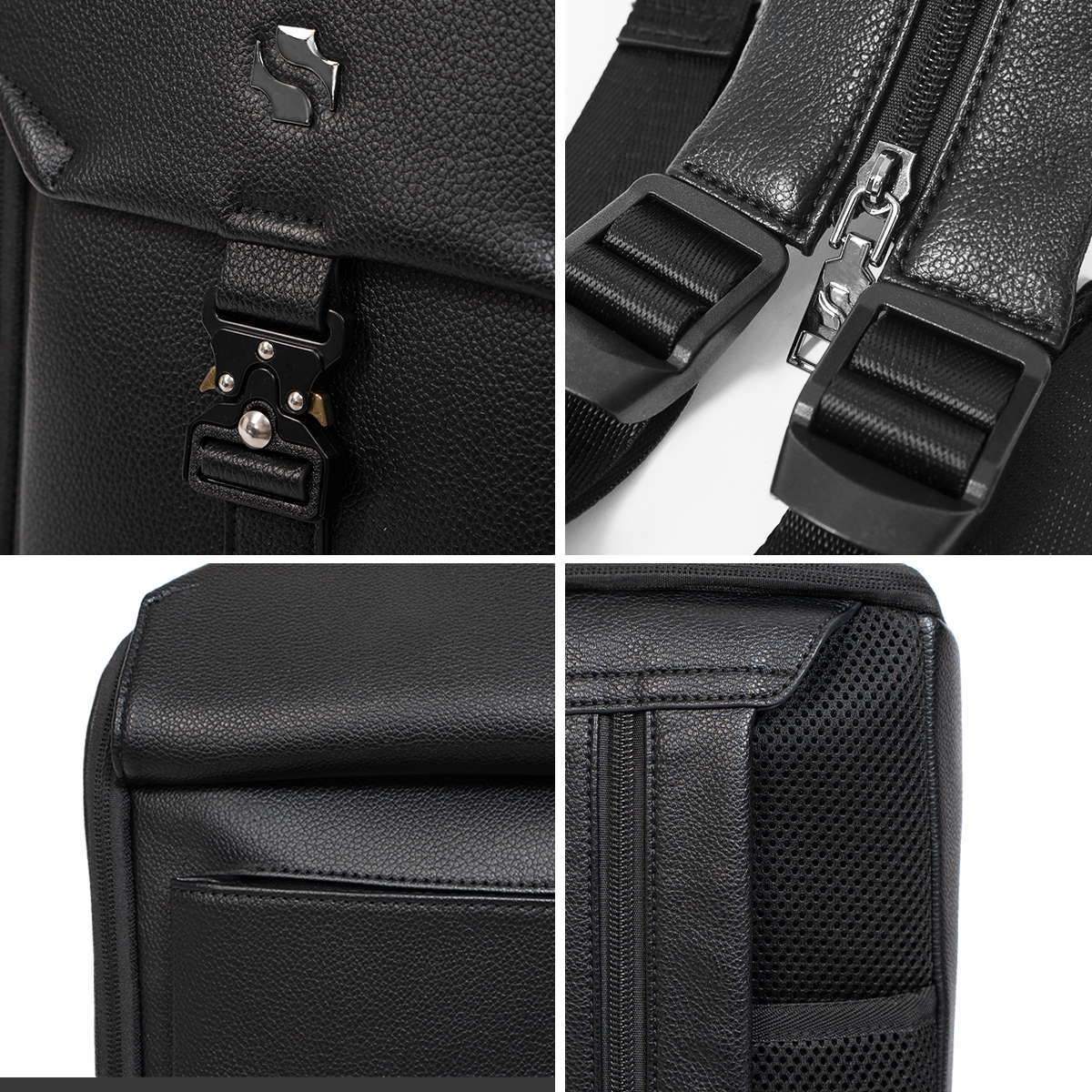 Shigetsu MUSASHI Leather Sling Bag For Men