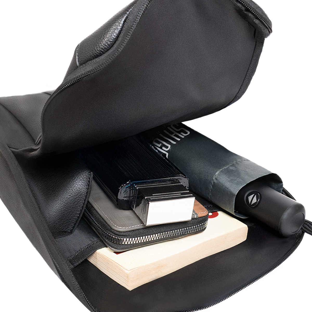 Shigetsu MUSASHI Leather Sling Bag For Men