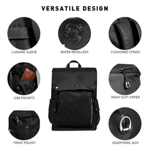 Shigetsu Pro NACHI Nylon Backpack for School Laptop Bag