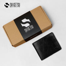 Load image into Gallery viewer, Shigetsu Signature NERIMA Monogram Leather Wallet for men