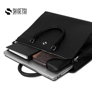 Shigetsu NIITSU Leather Office Bag for school Men Women