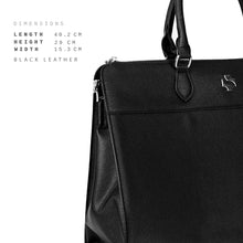 Load image into Gallery viewer, Shigetsu NIITSU Leather Office Bag for school Men Women