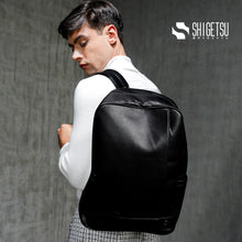 Load image into Gallery viewer, Shigetsu OTARU Leather Backpack  for School Men