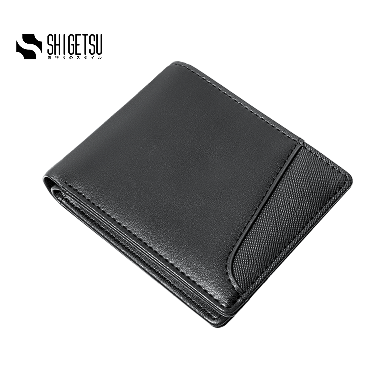 Shigetsu MAMORI Saffiano Leather Wallet for Men