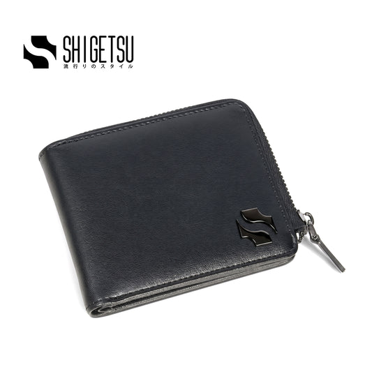 Shigetsu SAIJO Leather Bifold Wallet for Men