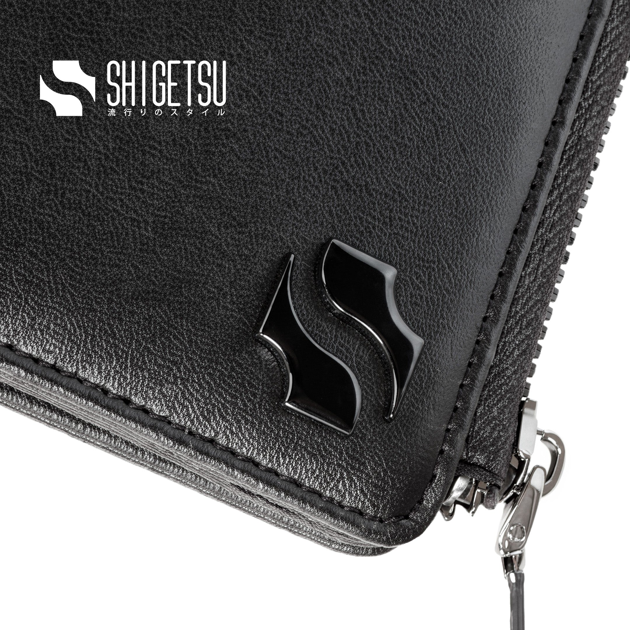Shigetsu SAIJO Leather Bifold Wallet for Men