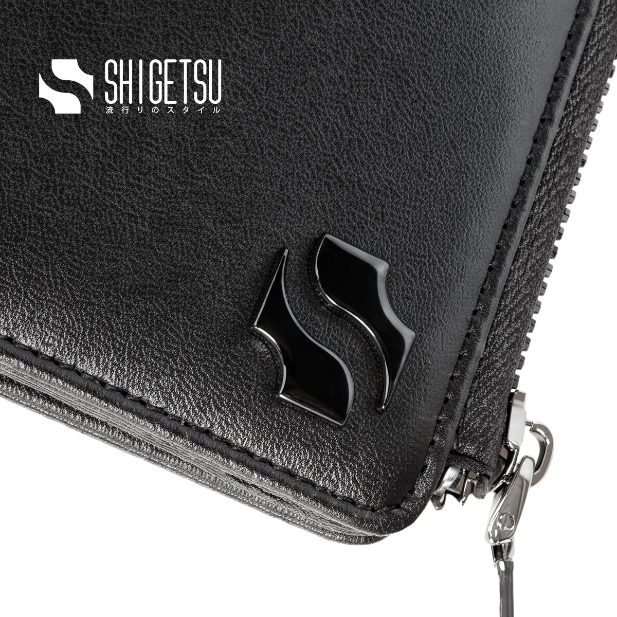 Shigetsu SAIJO Leather Bifold Wallet for Men