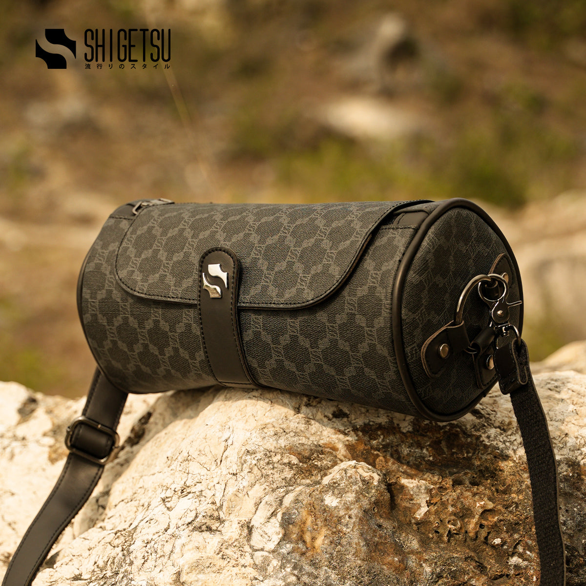 Signature ESASHI Monogram Sling Bag for School Men