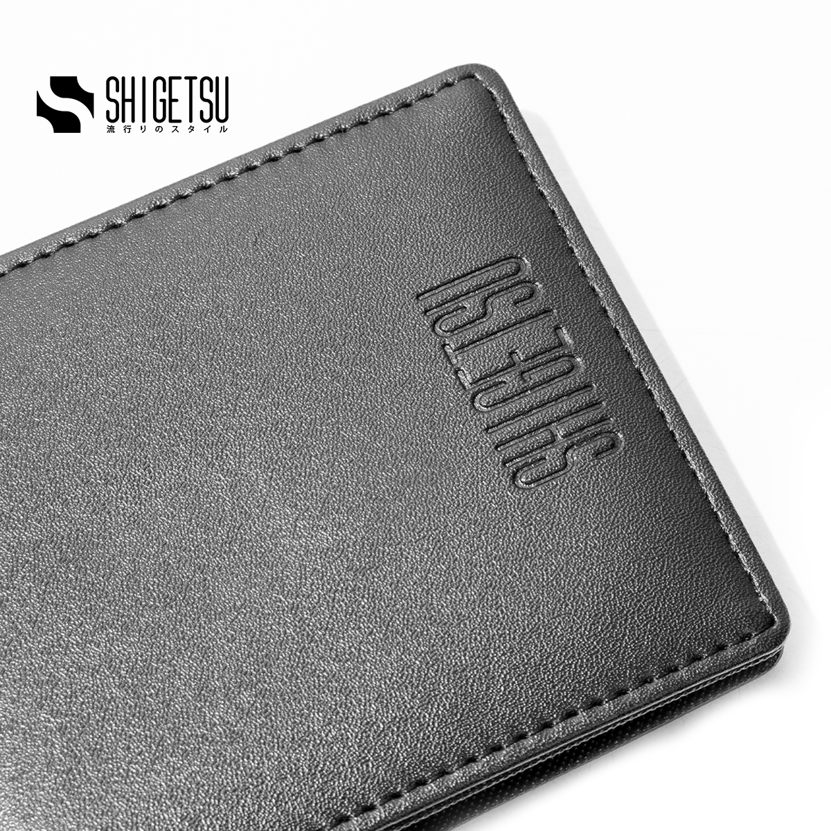 Shigetsu MAMORI Smooth Leather Wallet for Men