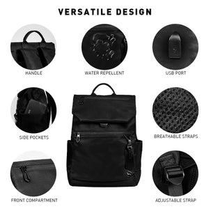Shigetsu Pro SOKA Nylon Backpack for School Laptop Bag