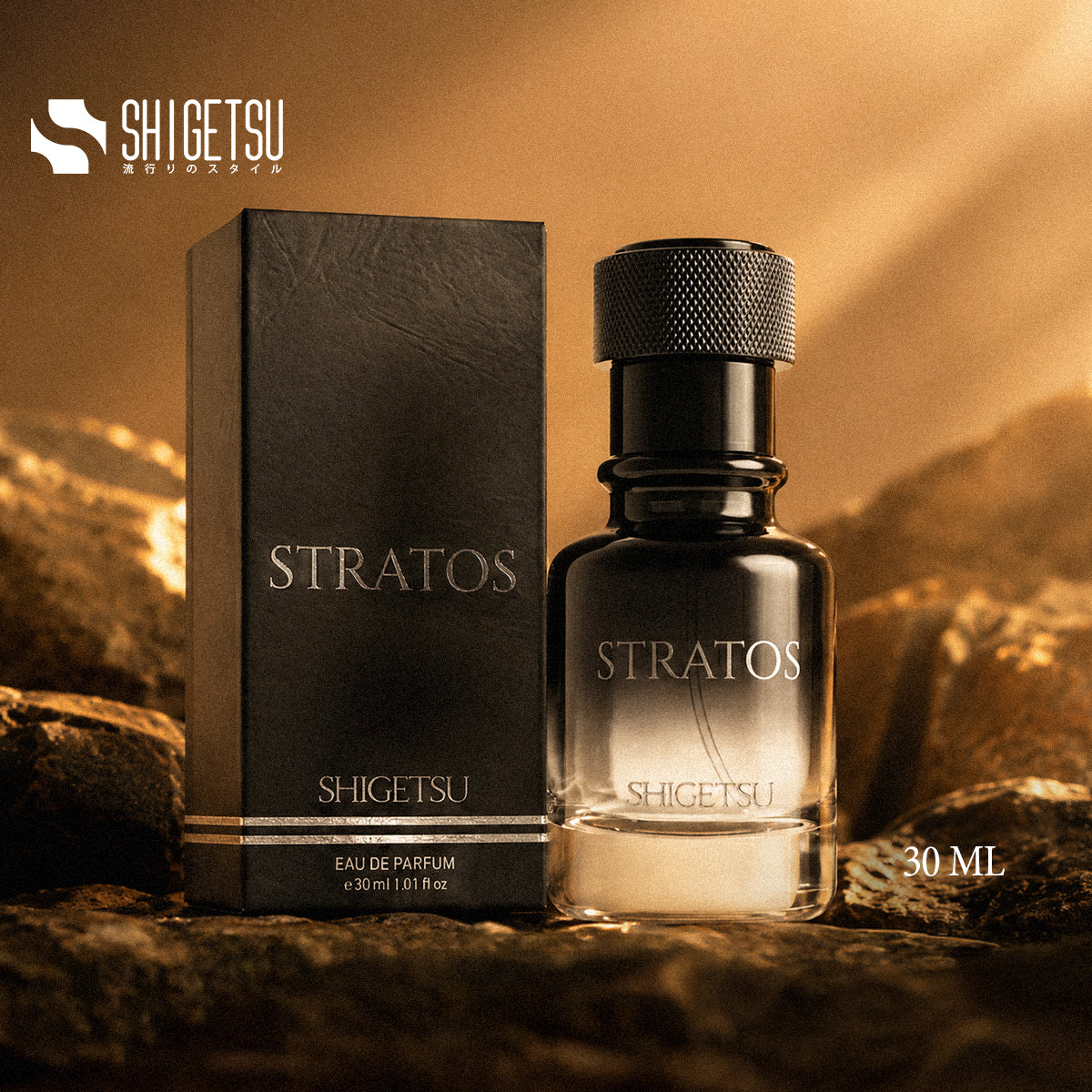 Shigetsu STRATOS 30ml Oil Based Perfume for Men