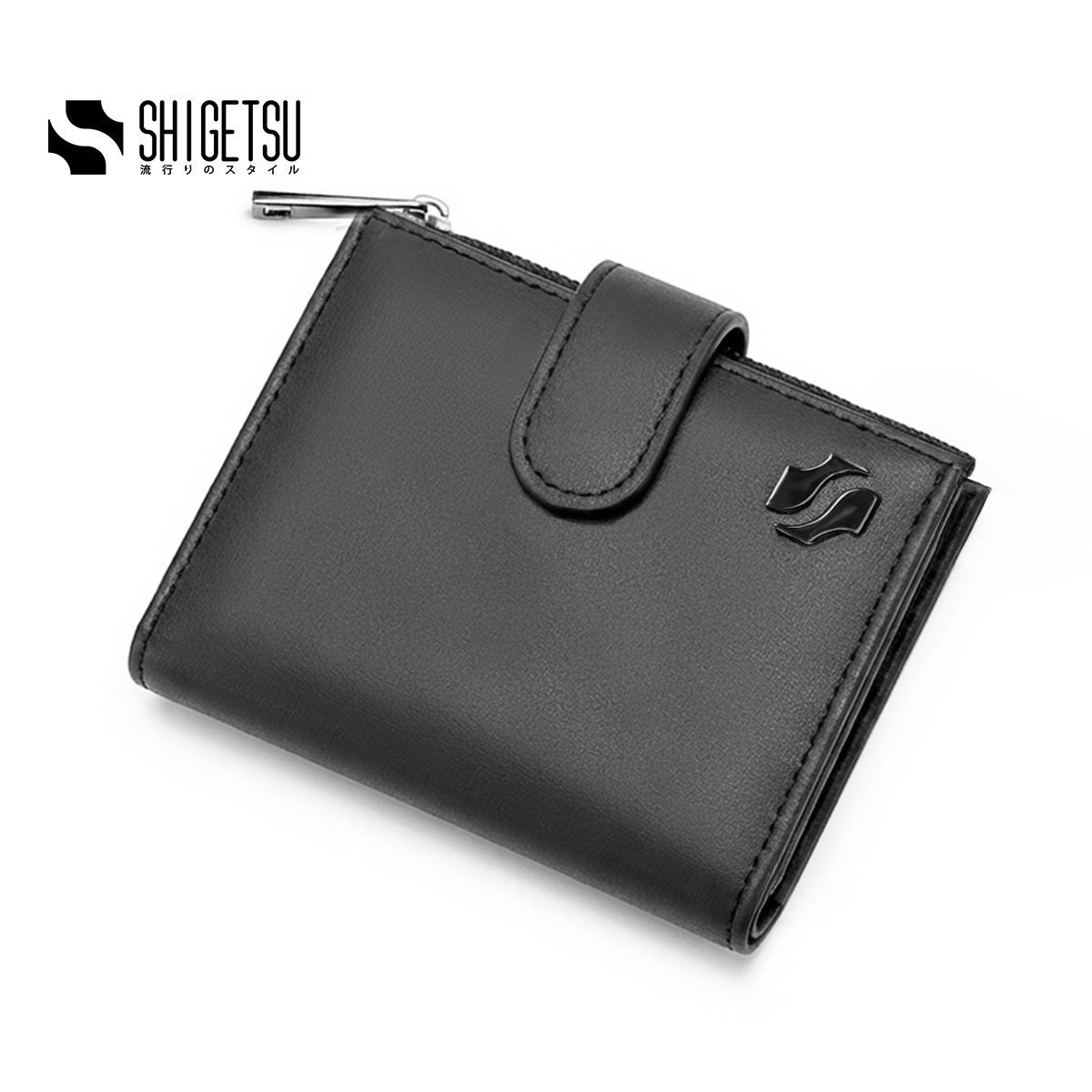 Shigetsu SUMI Leather Wallet for Men