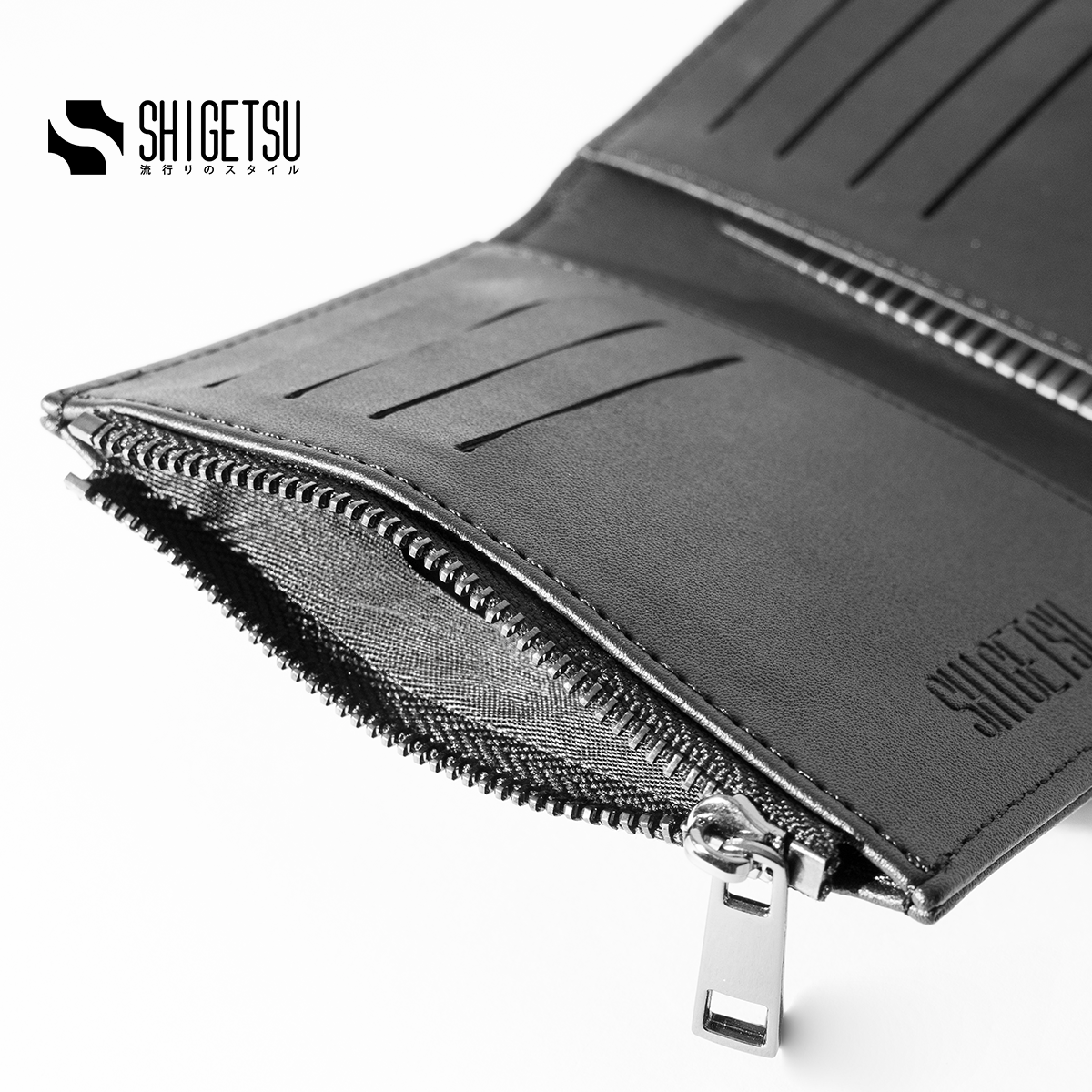 Shigetsu SUMI Leather Wallet for Men
