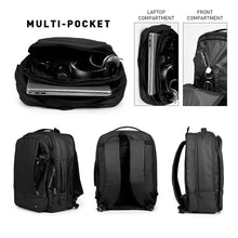 Load image into Gallery viewer, Shigetsu Pro SUWA Nylon Expandable Backpack  for School Laptop Bag