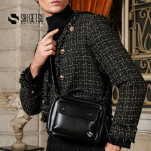 Load image into Gallery viewer, Shigetsu SUZUKA Bag Leather Sling bag