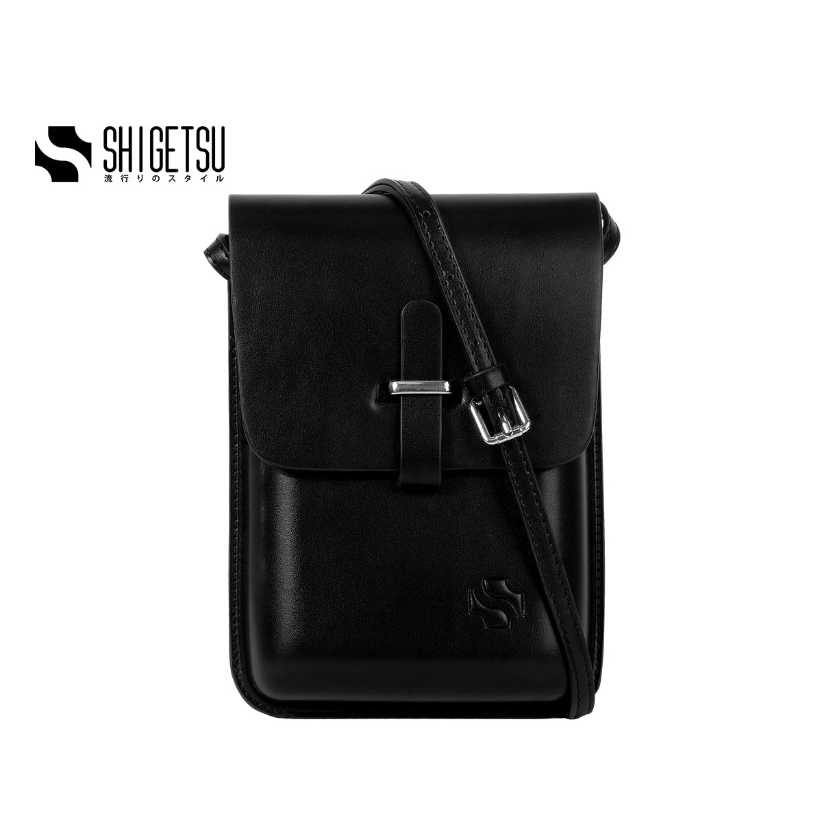 Shigetsu TAKARAZUKA Bag Leather Sling Bag For Men