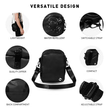 Load image into Gallery viewer, Shigetsu Pro TODA Nylon Sling Bag for men crossbody bag