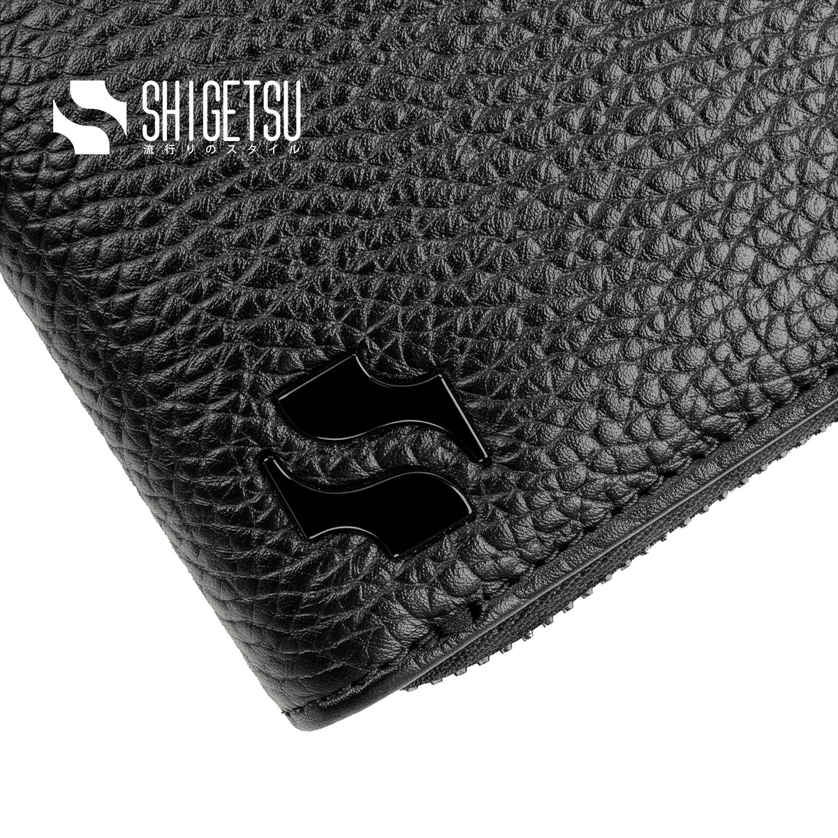 Shigetsu TOYOHASHI Leather Bifold Wallet for Men