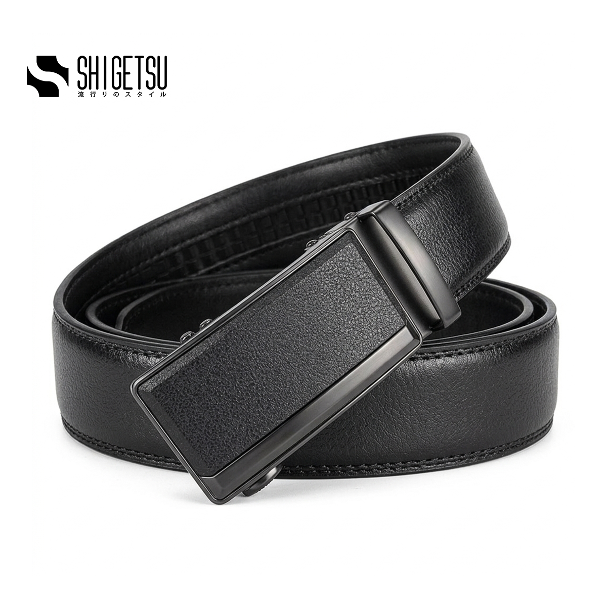 Shigetsu TSUYO Leather Belt Collection for Men
