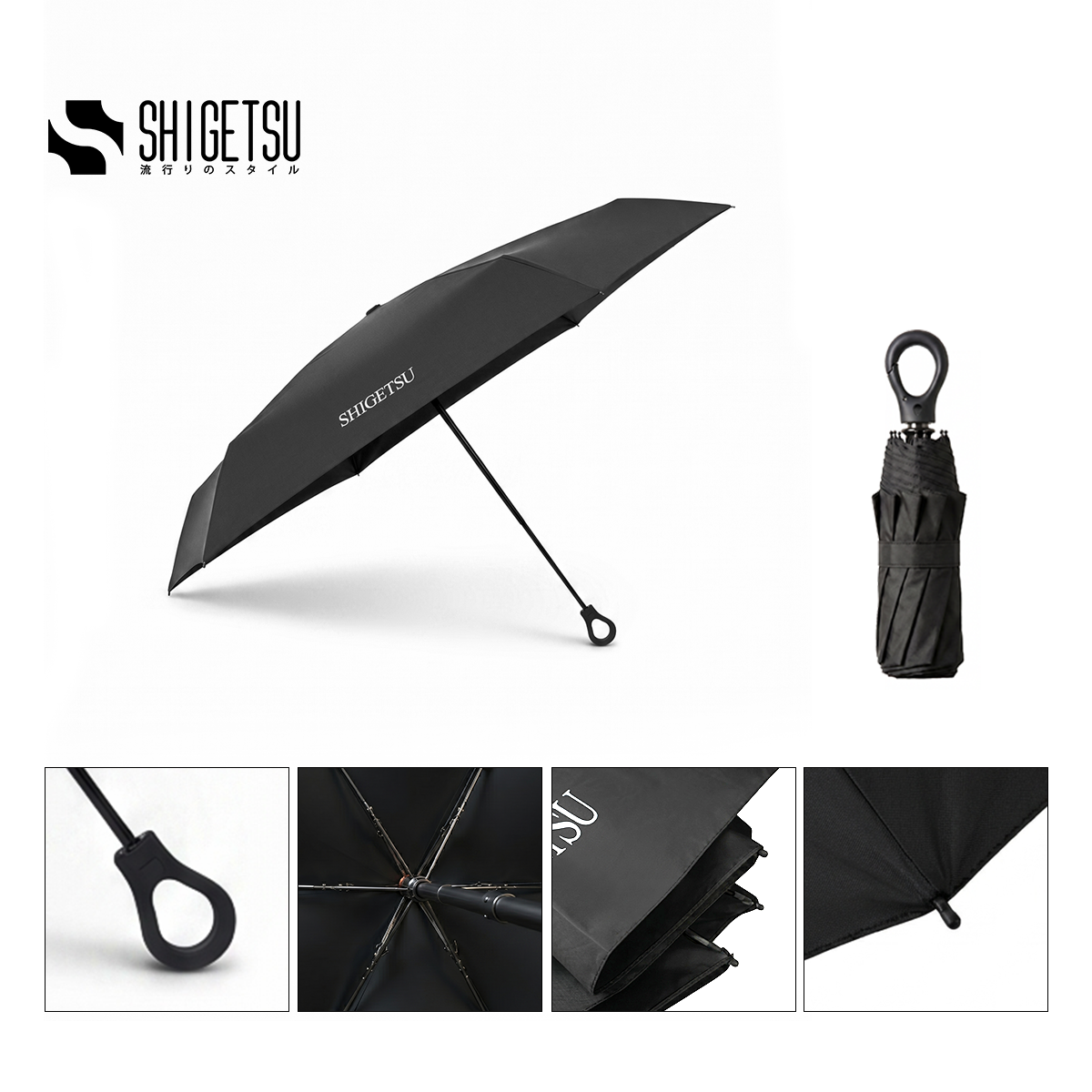 Shigetsu KASA UV Protection Manual Umbrella Retractable Folding
