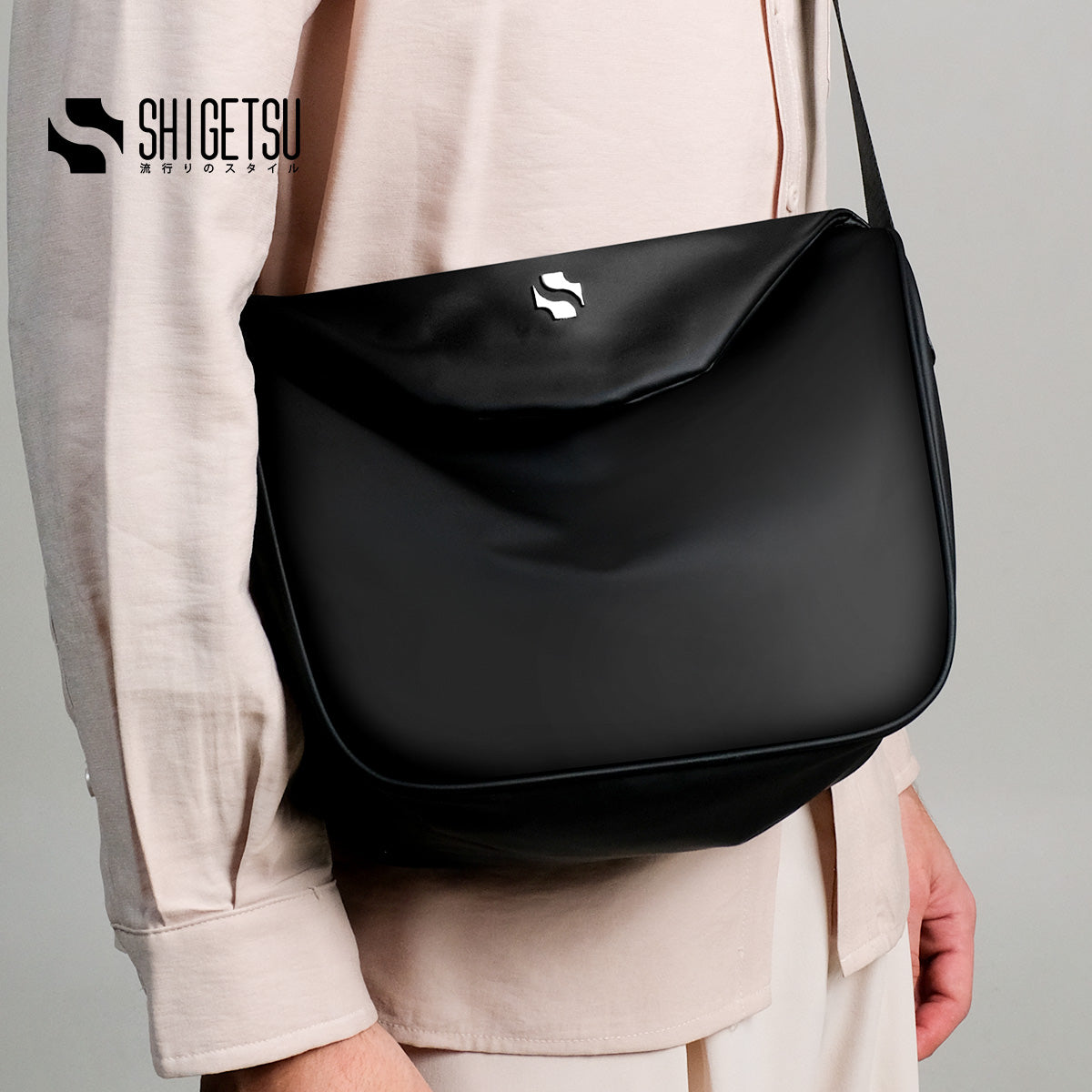 Shigetsu Pro USA Nylon Sling Bag For Men