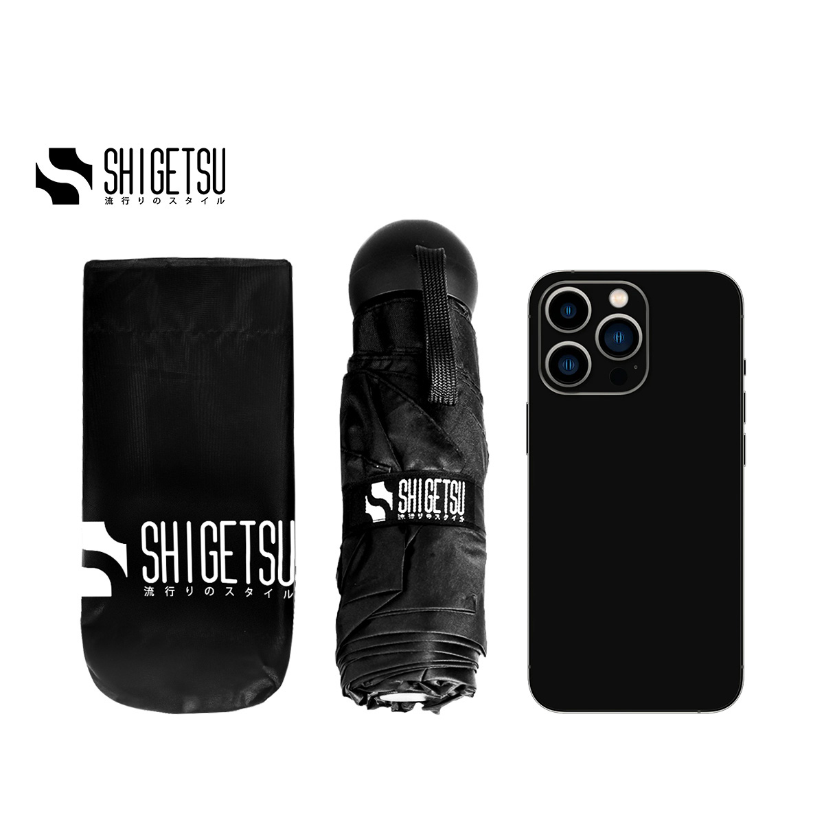 Shigetsu WAKKANAI UV Protection Manual Umbrella Retractable Folding for men and women