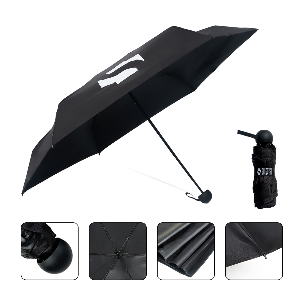 Shigetsu WAKKANAI UV Protection Manual Umbrella Retractable Folding for men and women