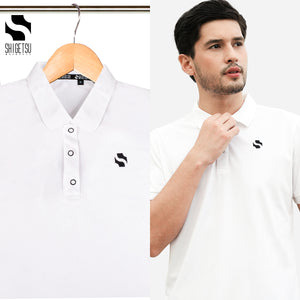 Shigetsu YAMATO plain polo shirt for man