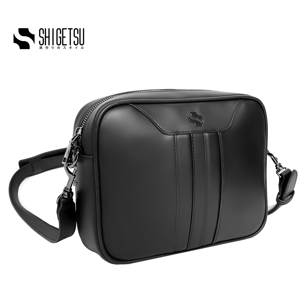 Shigetsu YUME Leather Sling Bag For Men