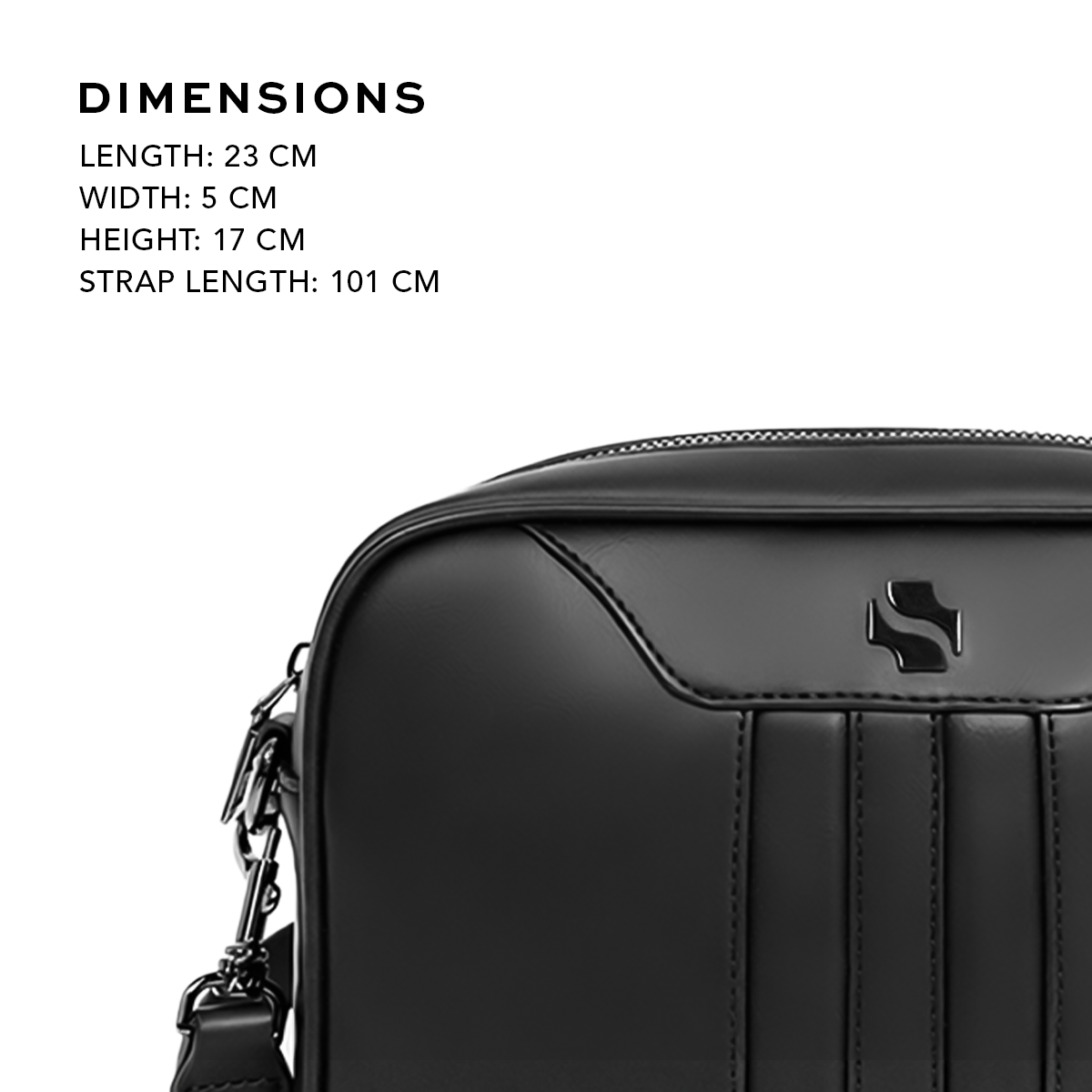 Shigetsu YUME Leather Sling Bag For Men