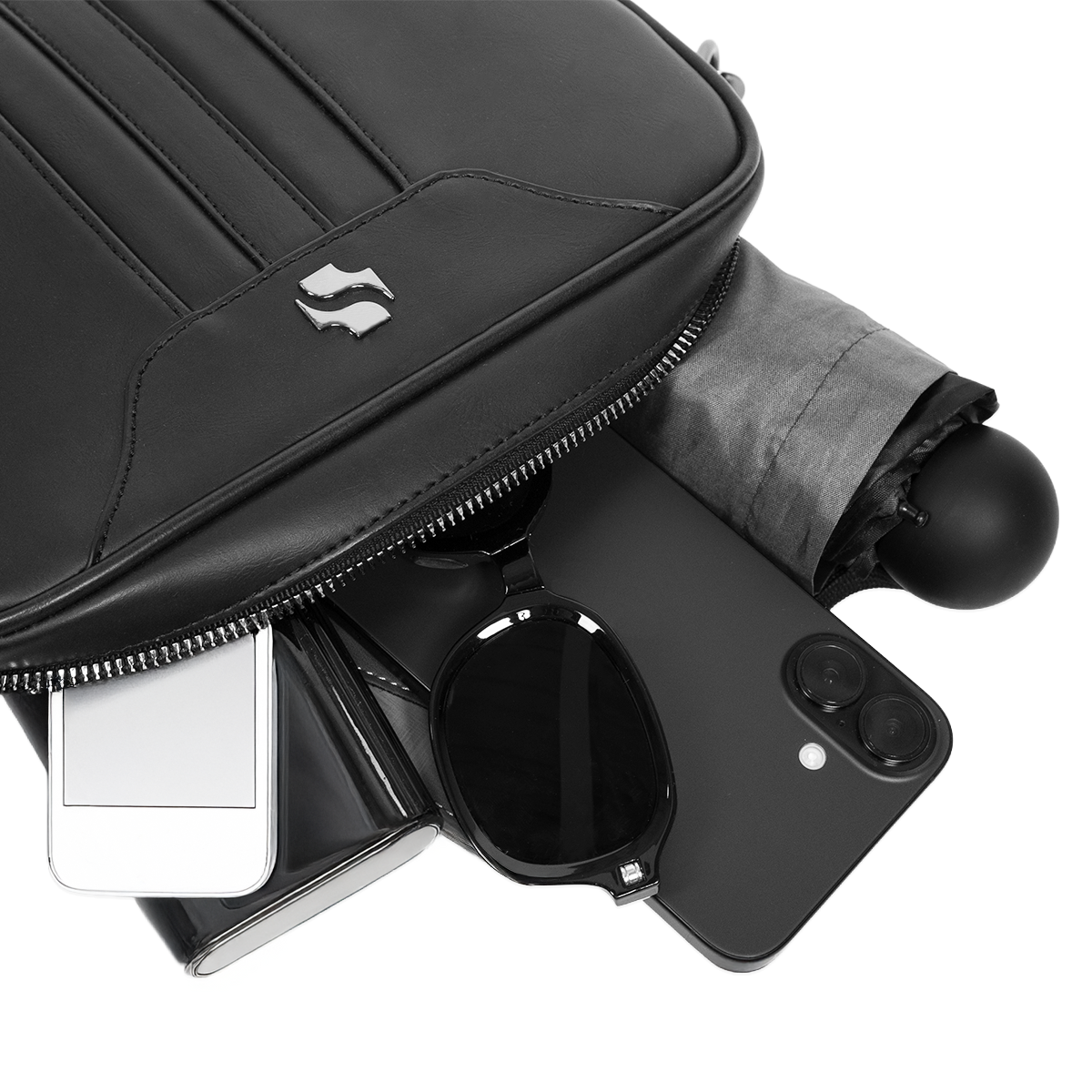 Shigetsu YUME Leather Sling Bag For Men