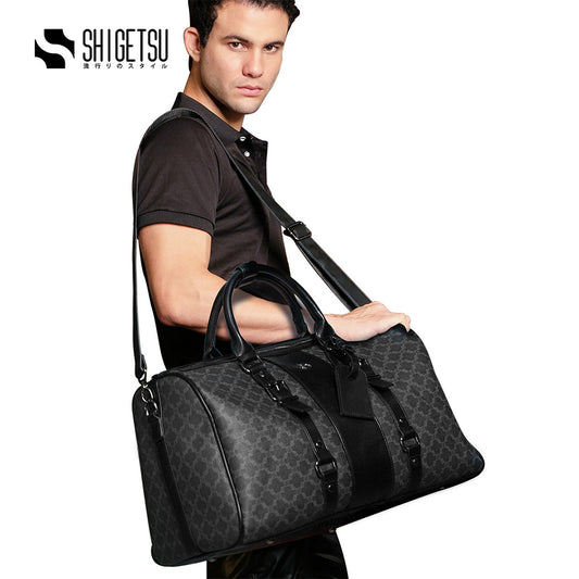 Shigetsu Signature YAO Monogram Duffle Bag for men