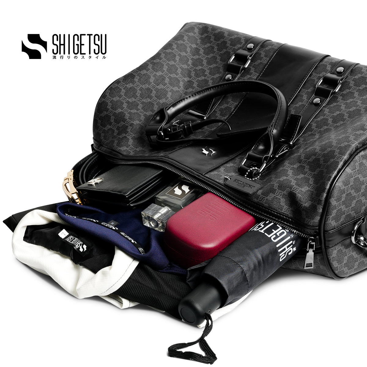 Shigetsu Signature YAO Monogram Duffle Bag for men