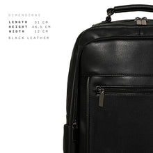 Load image into Gallery viewer, Shigetsu ZAMA Leather Backpack  for School Men