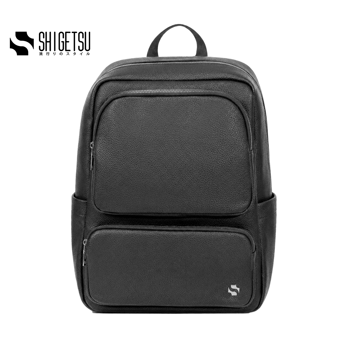 Shigetsu YATSUGA Leather Backpack Leather Backpack for School Bag Office Bag Casual  Mens Bagpack