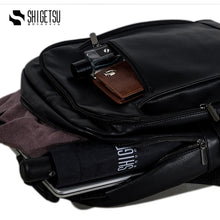 Load image into Gallery viewer, Shigetsu ZAMA Leather Backpack for Men