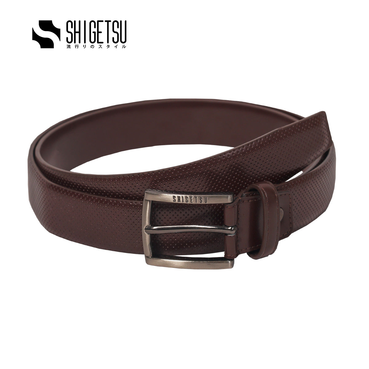 Shigetsu YOKKAICHI Leather Belt Collection for Men original Buckle Belt
