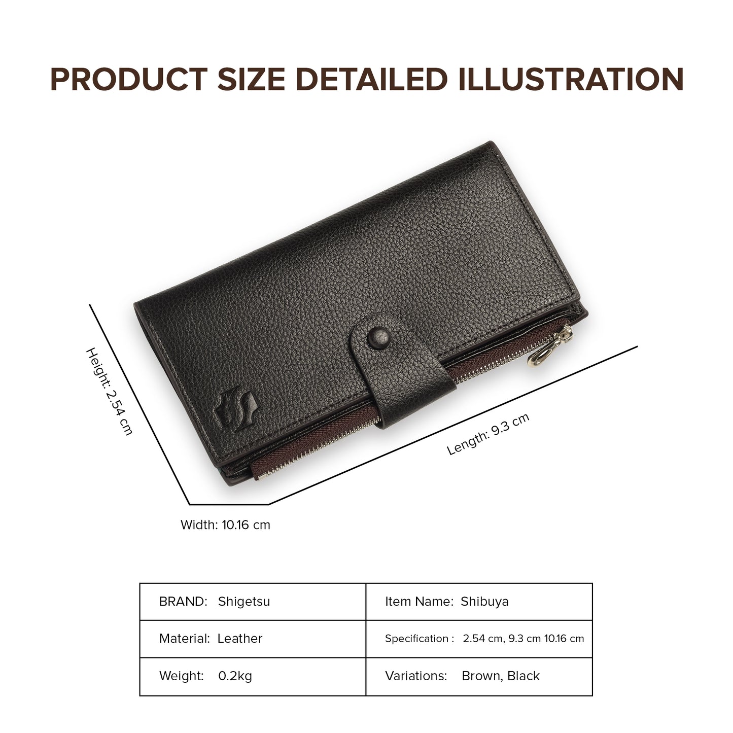 SHIBUYA Wallet for Women