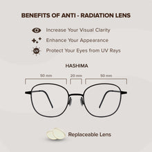 Load image into Gallery viewer, HASHIMA Radpro Eyeglasses