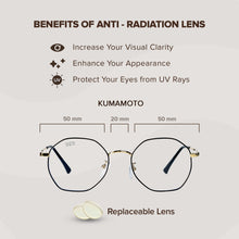 Load image into Gallery viewer, KUMAMOTO Radpro Eyeglasses
