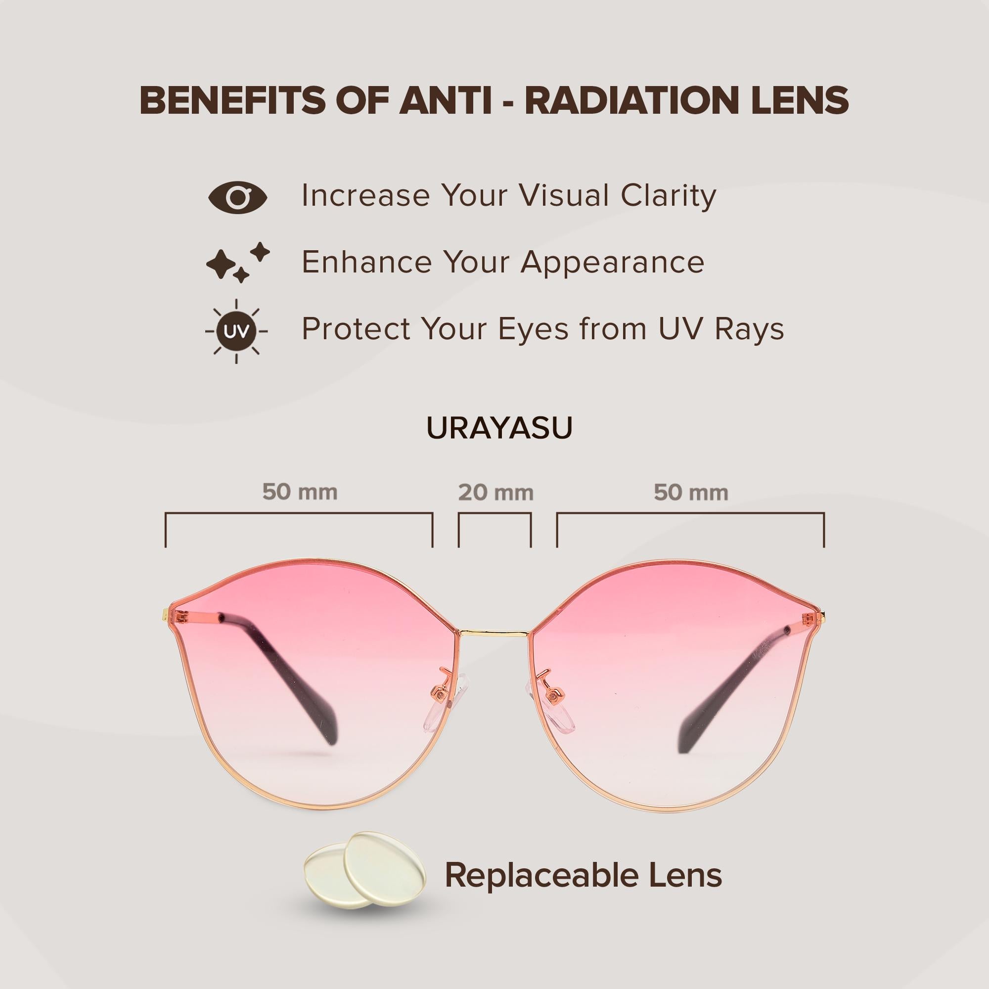 URAYASU Sun Shield Glasses